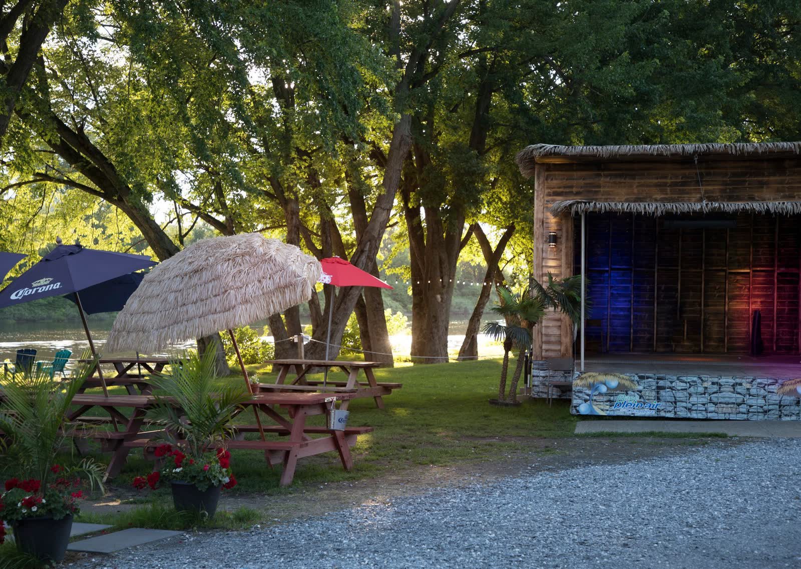 Camping au bord de la rivière Chaudière
